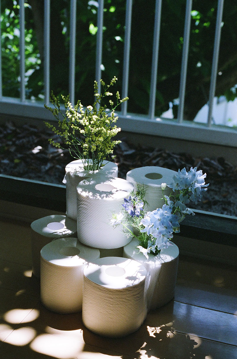 写真:あれもこれも花瓶